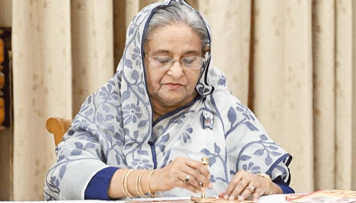 শেখ কামালের জন্মবার্ষিকীতে ডাকটিকিট প্রকাশ করলেন প্রধানমন্ত্রী