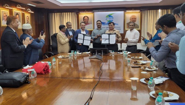 পরিবহন খরচ কমাতে সাইফ পাওয়ারটেক-কলকাতা বন্দরের মধ্যে চুক্তি স্বাক্ষর