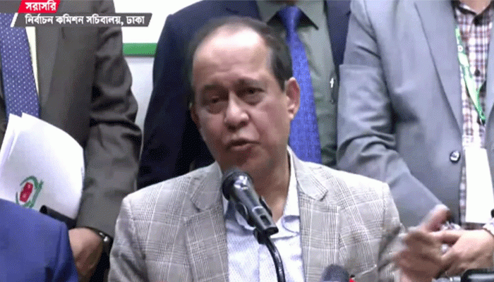 নির্বাচনে প্রায় ৪০ শতাংশ ভোট পড়েছে: সিইসি